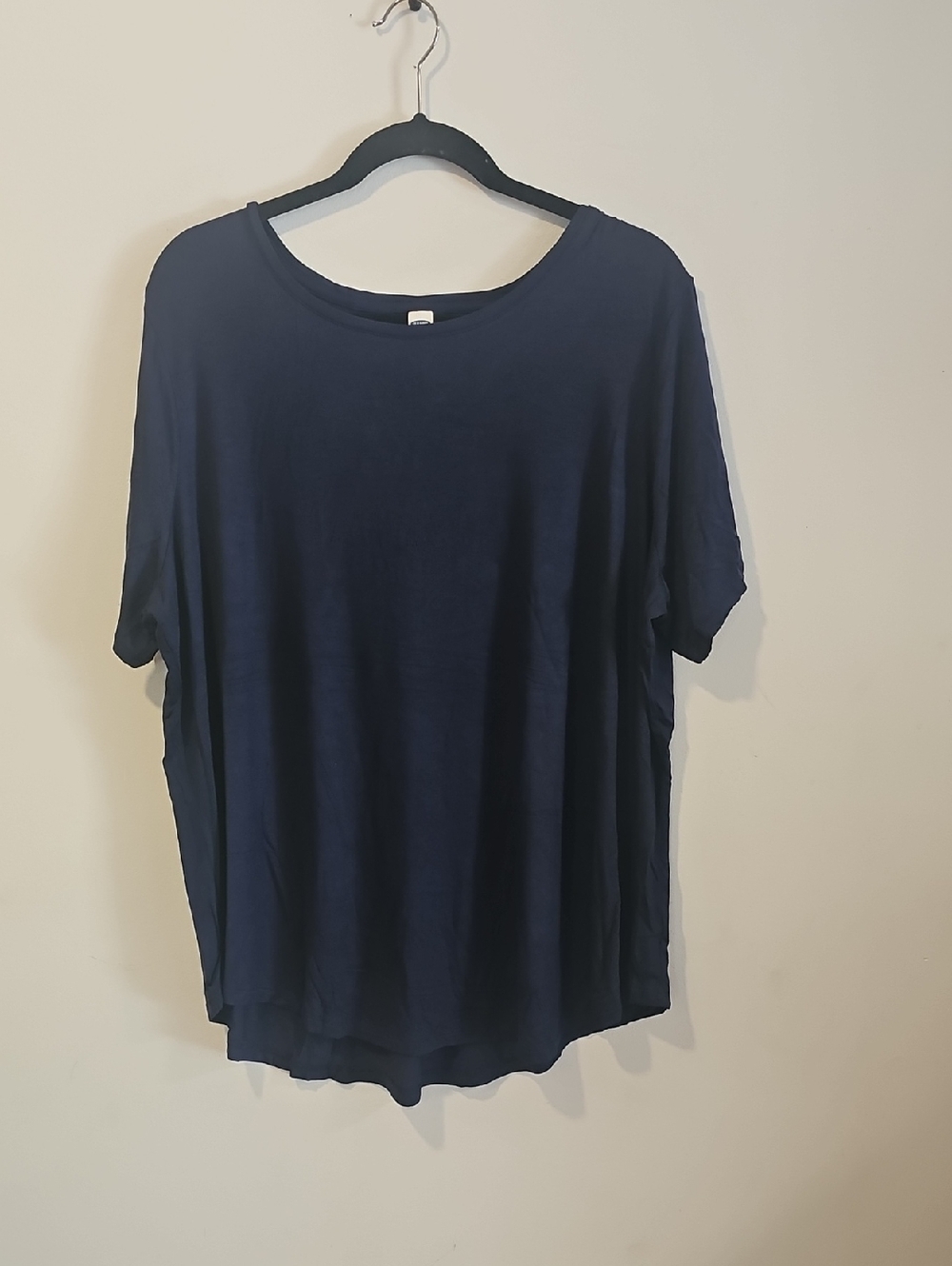 Old Navy Women's Navy Short-Sleeve Crew Tee